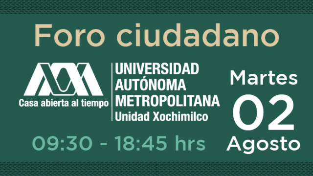 Foro Ciudadano UAM-Xochimilco