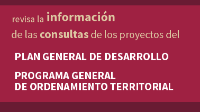 Información PGD y PGOT