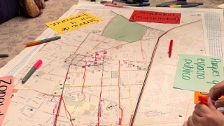 Mapas Comunitarios: resultados de los talleres “Planear la Ciudad del Mañana”